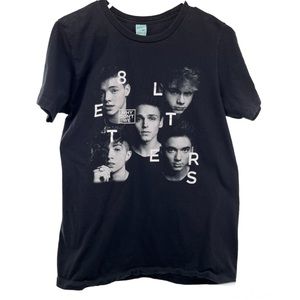 Pacific Why Don’t We 8 Letters Tee Shirt Band Merch Medium Black